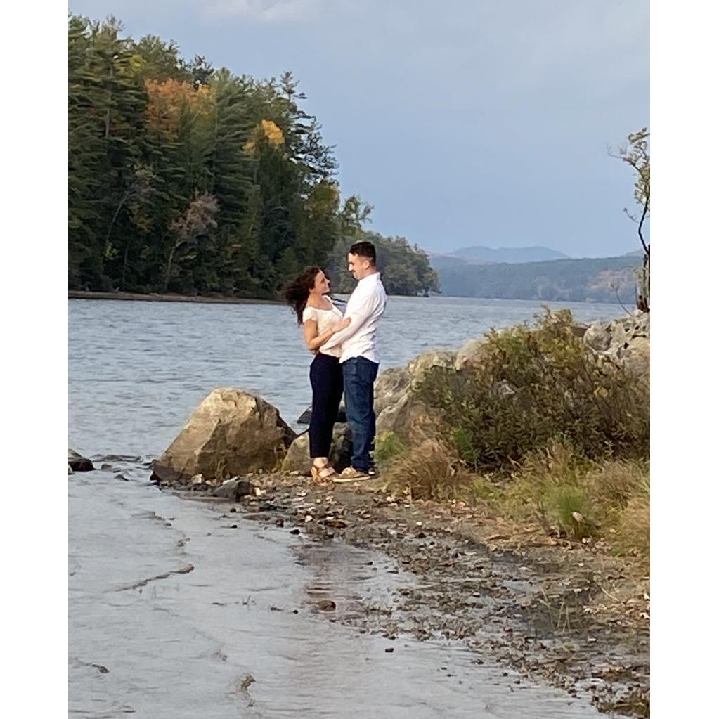 Schroon Lake Engagement Photo Shoot, 2020