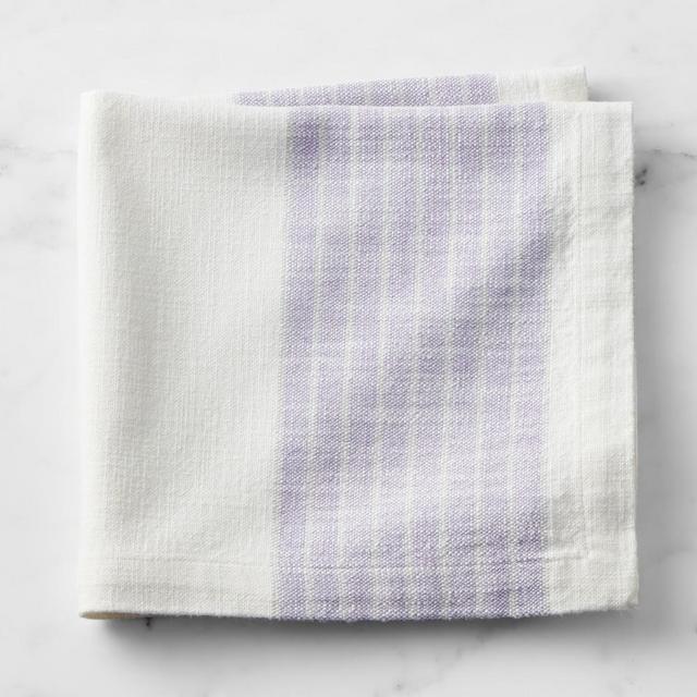 Cyprus Stripe Napkins, Set of 4, Lavender