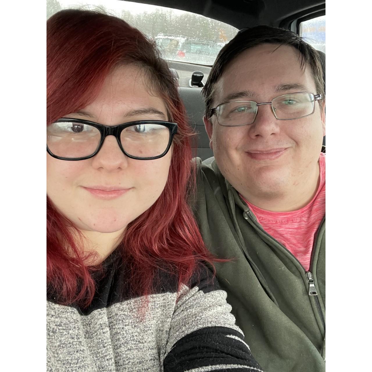 Picture of us day after our first date