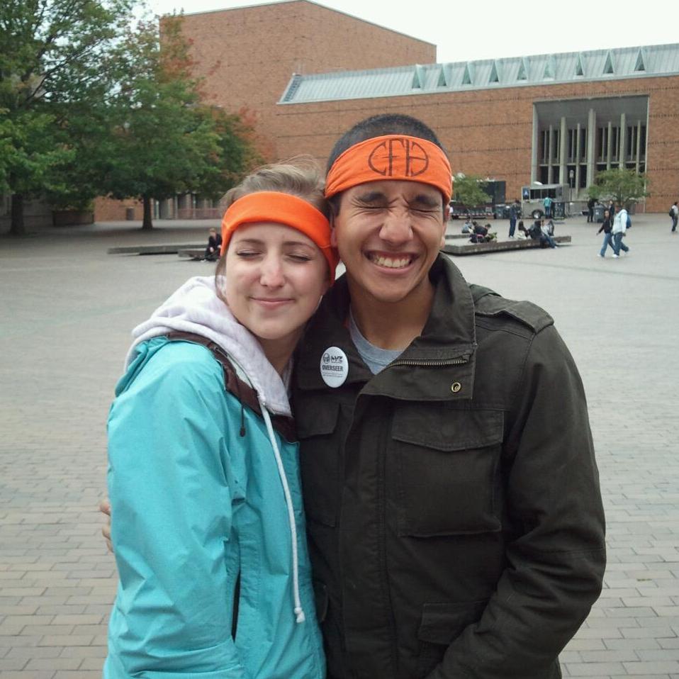 Year 1: One of the first pictures we took as a couple