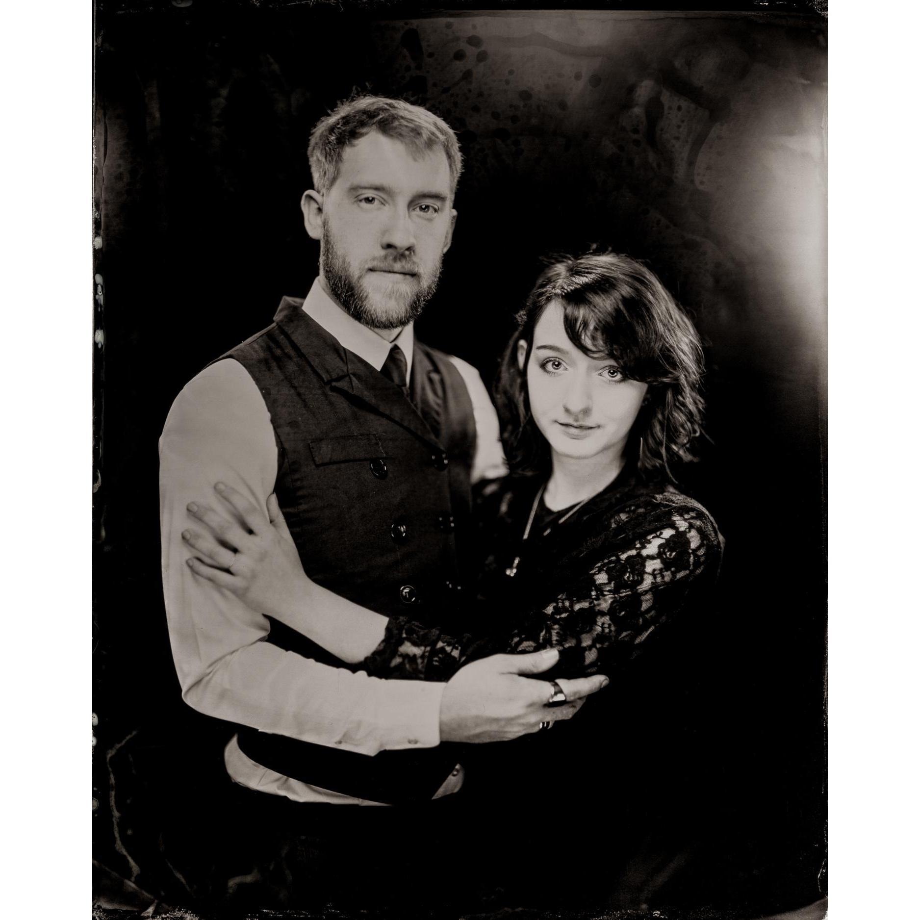 Our Victorian style engagement tintype photos.

By Joseph Wyman