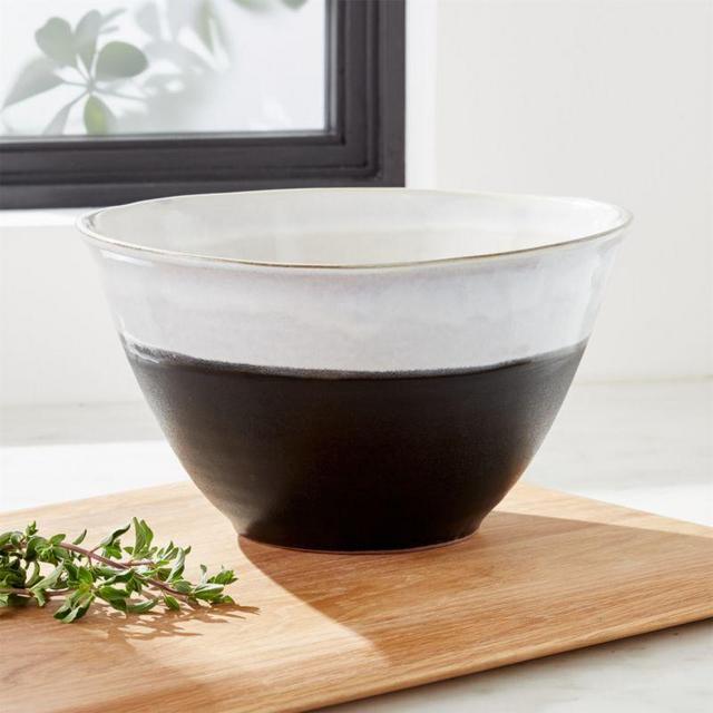 Jaymes Large Glazed Ceramic Bowl