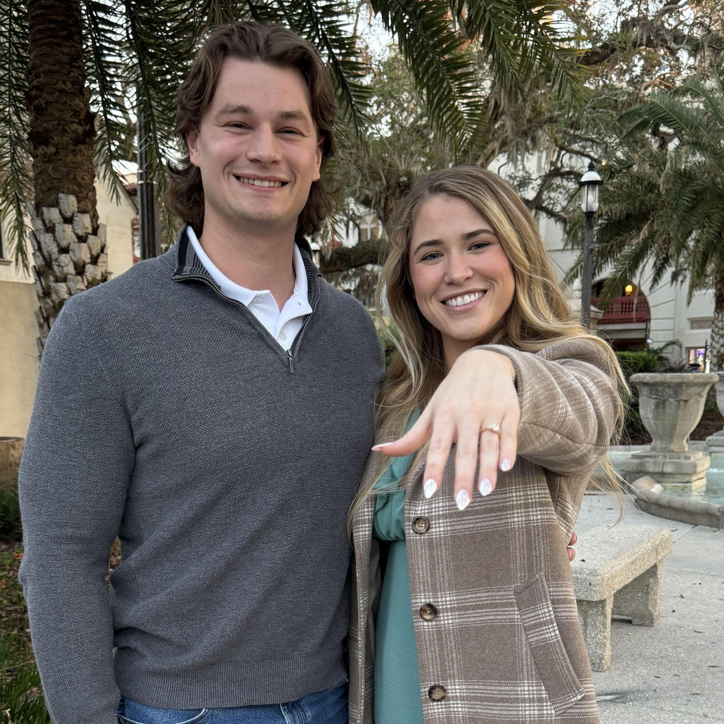 Engagement November 26, 2024 in St. Augustine.