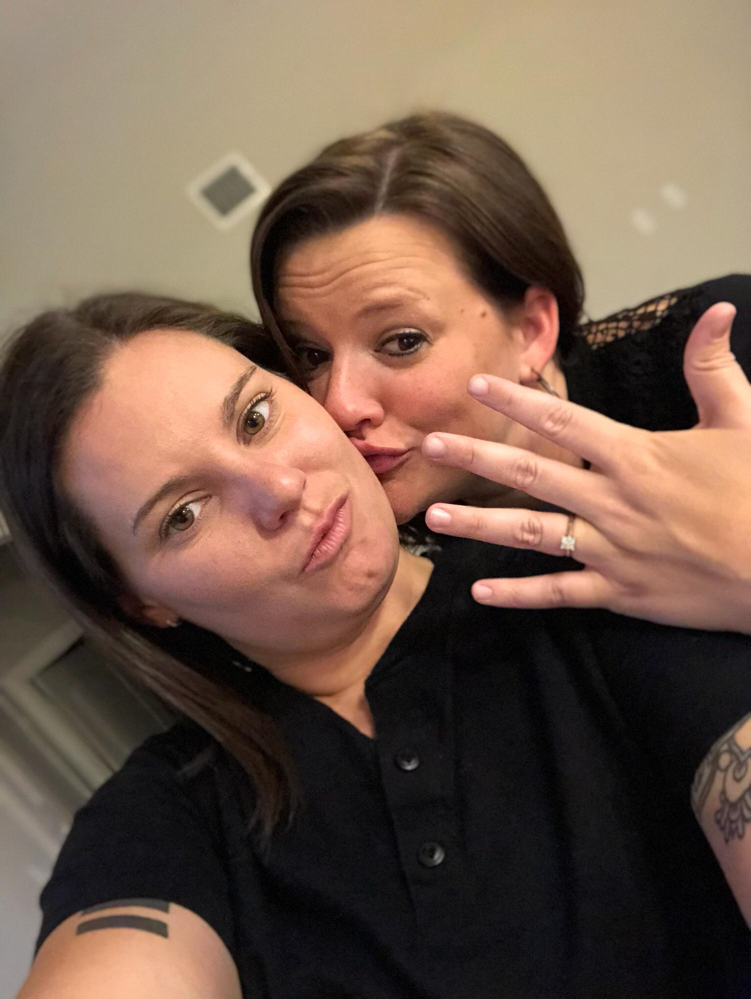 We're engaged!