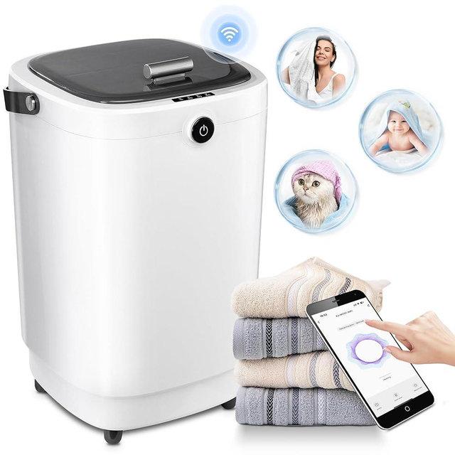 AZOUTDOOR Large Towel Warmers for Bathroom, Wifi Remote Control Timed Hot Towel Warmer for Facials, 20L Luxury Capacity Towel Warmers for Spa, Hotel, Salon, Baby Care(Grey）