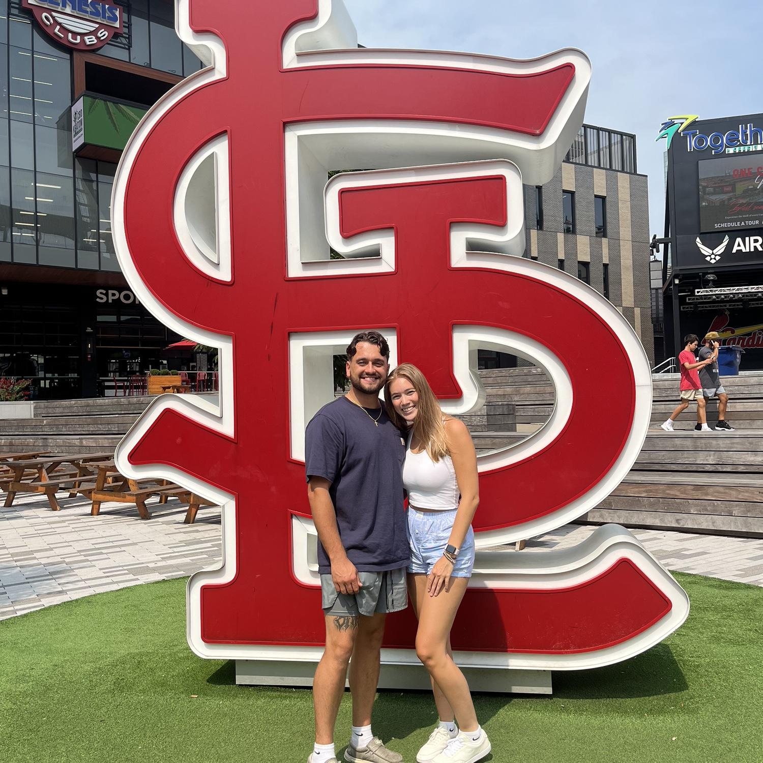 Chase meeting the Steinkopf’s in St Louis, July, 2024!