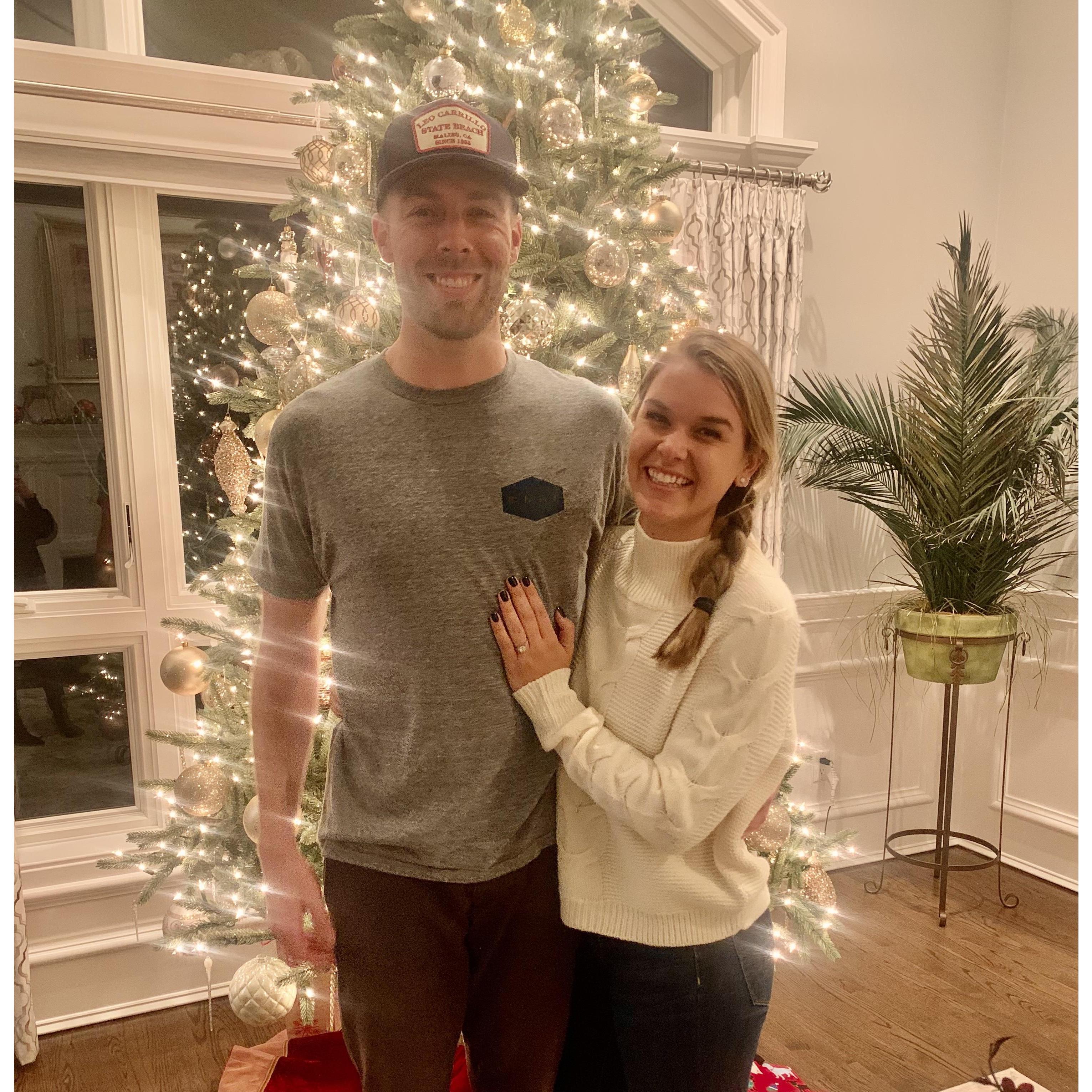 A picture of many firsts....
- Melissa & Kevins first Christmas together (as an engaged couple!!)
- Melissas first Christmas in Cromwell, CT.
Connecticut, 2020.