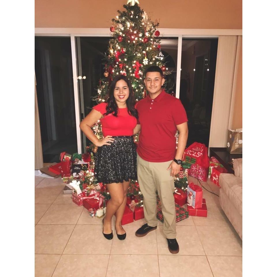 One of many Christmases spent together.