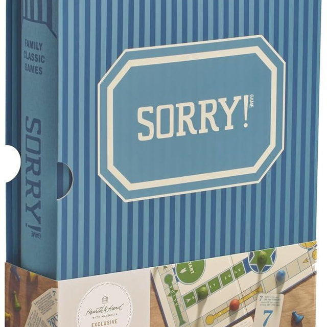 WS Game Company Hearth & Hand Sorry! Bookshelf Edition