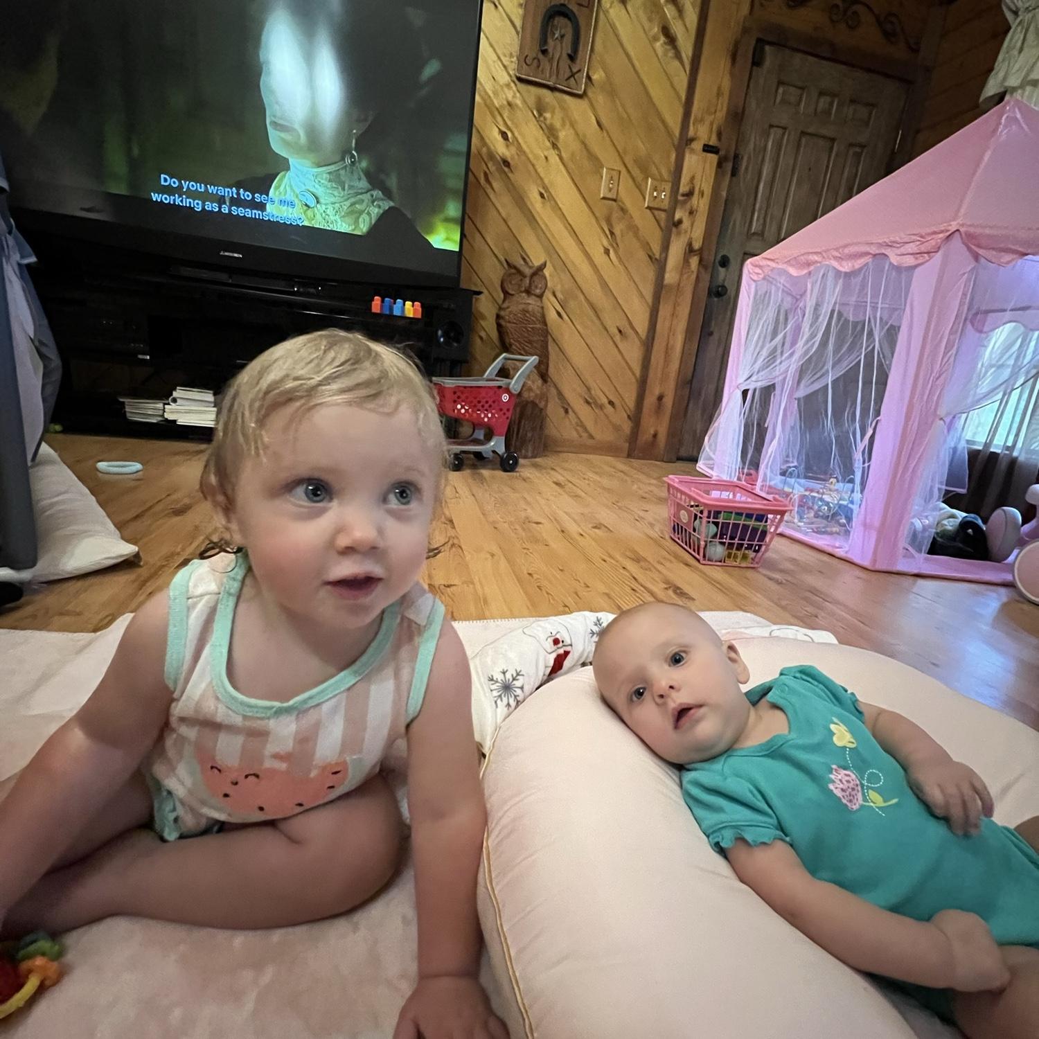 First time the girls met!