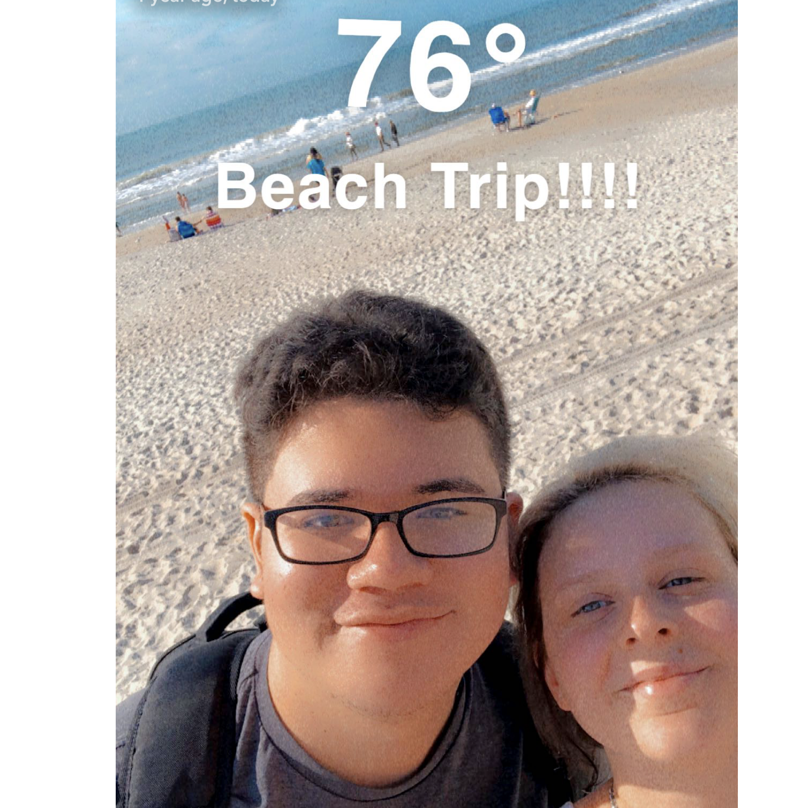 We love pictures on the beach!