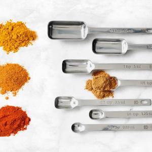 King Arthur Measuring Spoons, 18/8 Stainless Steel, 7-Piece Set