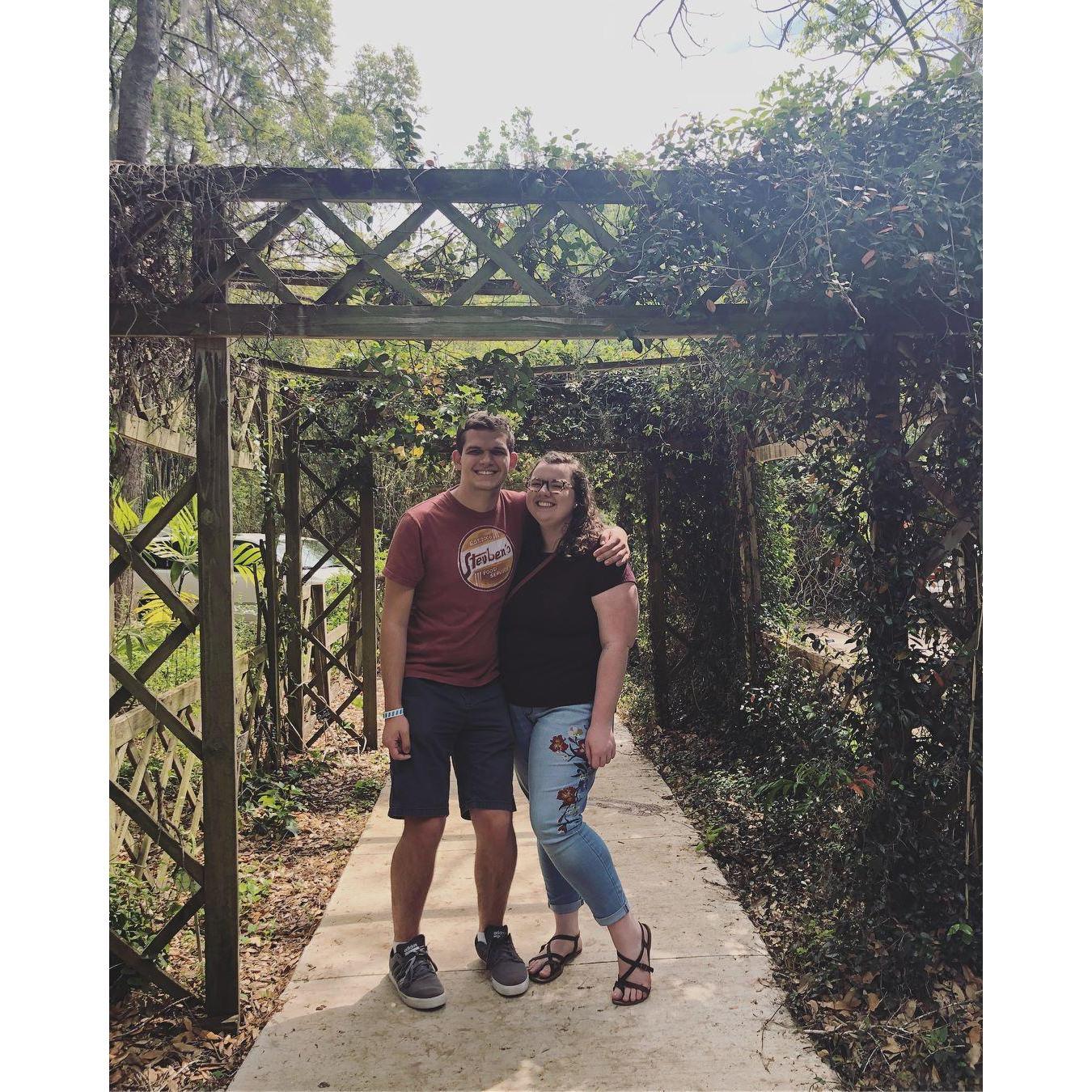 At Kanapaha Botanical Gardens