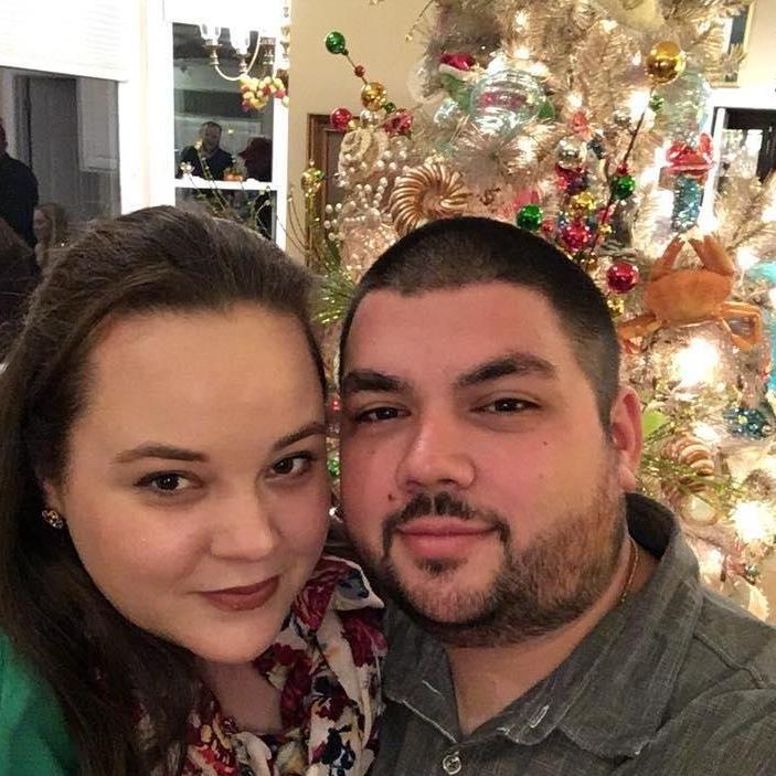Christmas 2017, the day before he proposed.