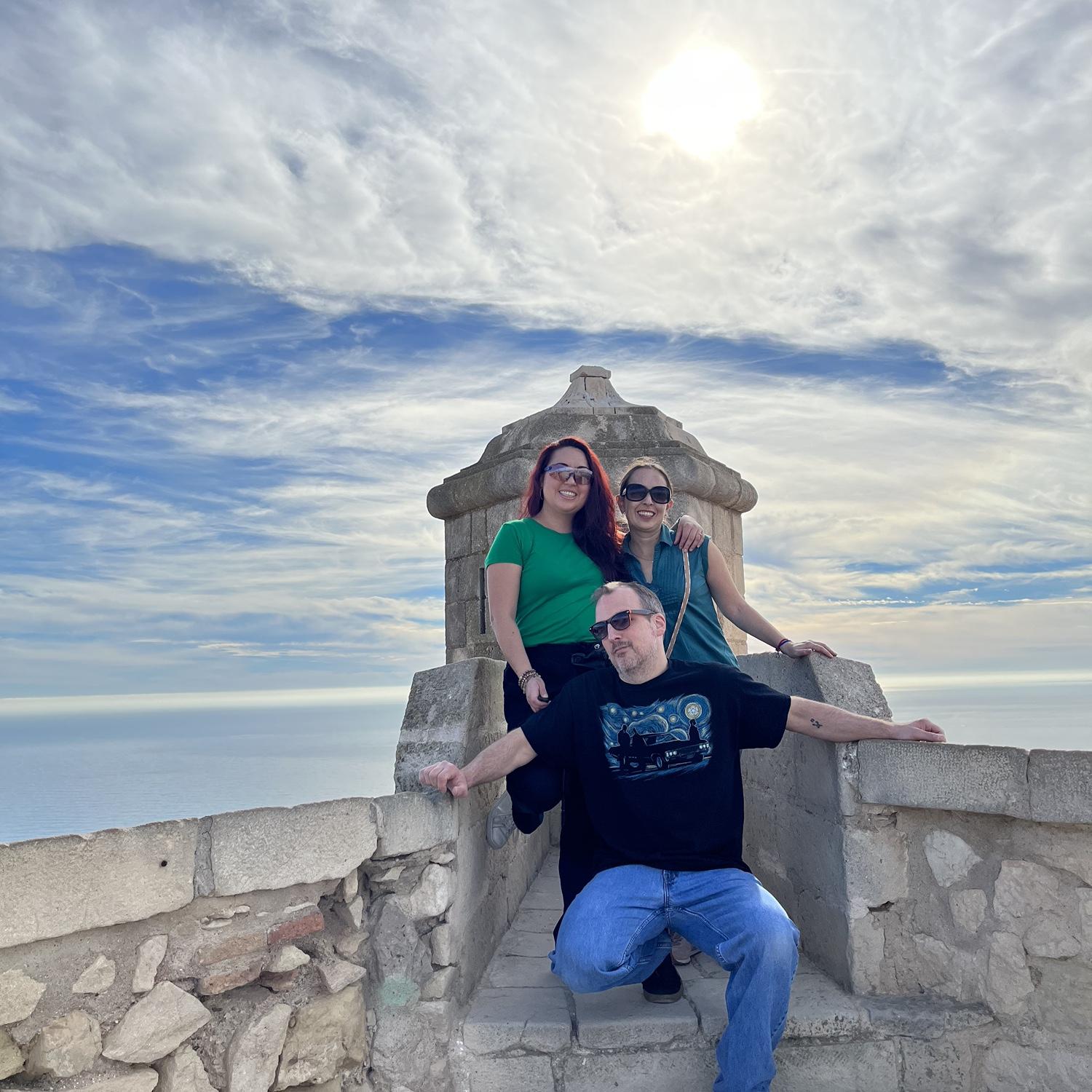 Spain with our dear friend!