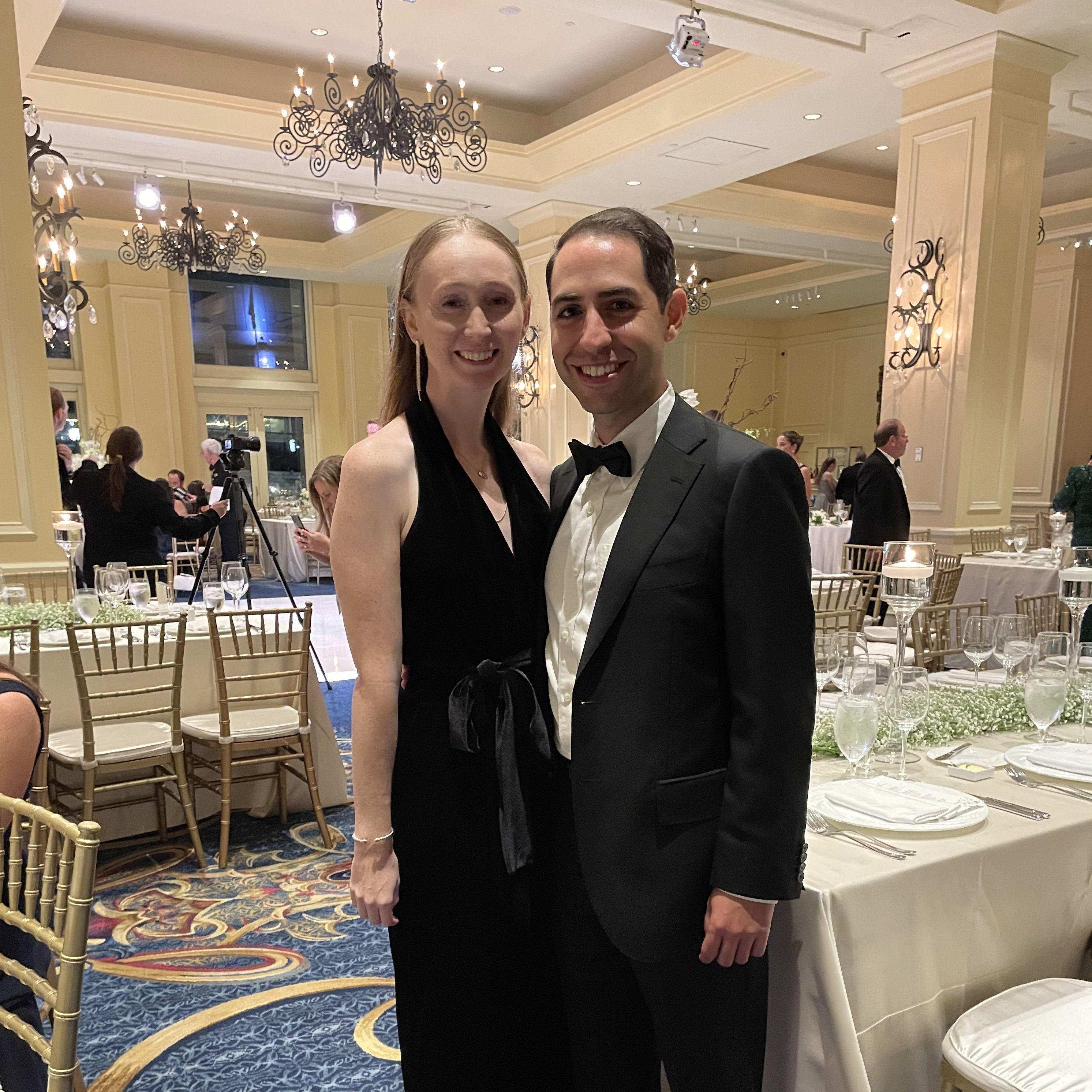 Black tie affair