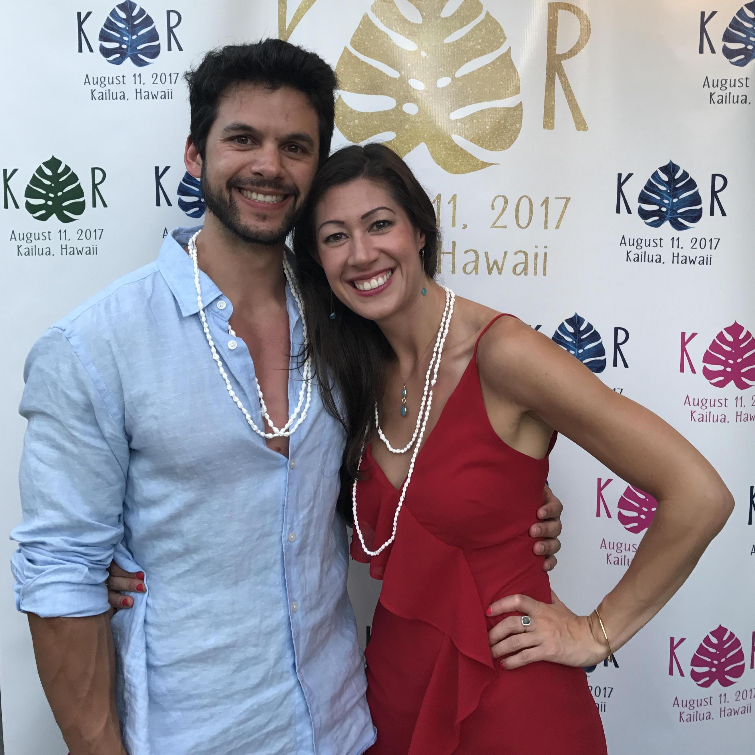 Celebrating Kelly & Ricky's wedding in Hawaii Summer 2017