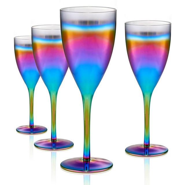 Artland Rainbow 12oz. Goblet, Set of 4.