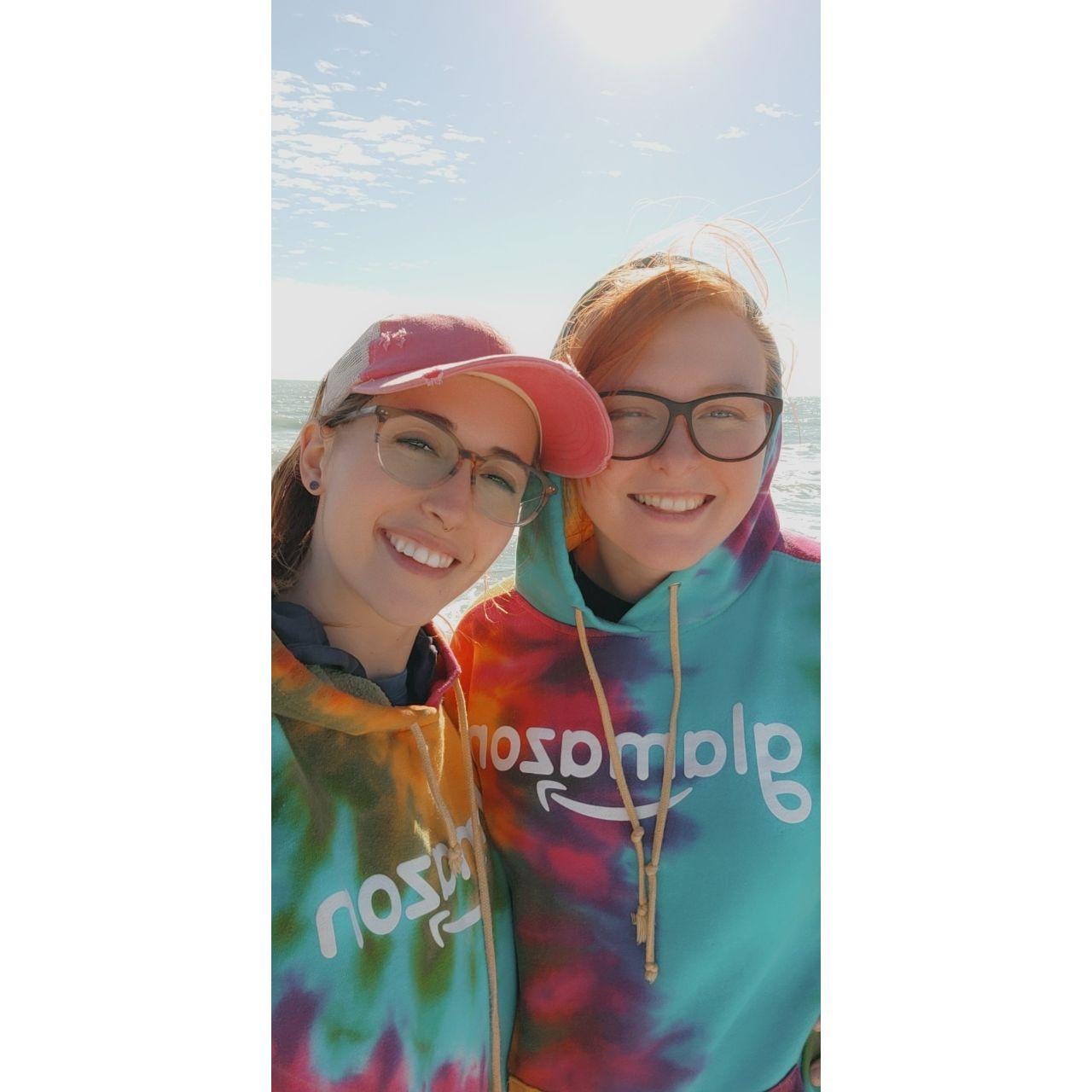 On Vicky's first trip to the East Coast! Linz took me to the Outer Banks and the rest is history! 2021