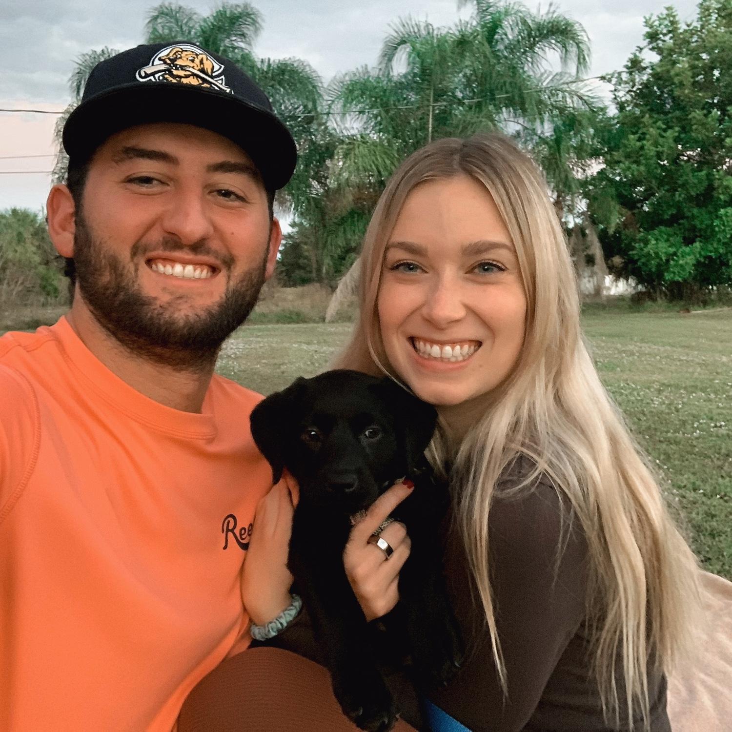 Thanksgiving 2021 with puppy Toast