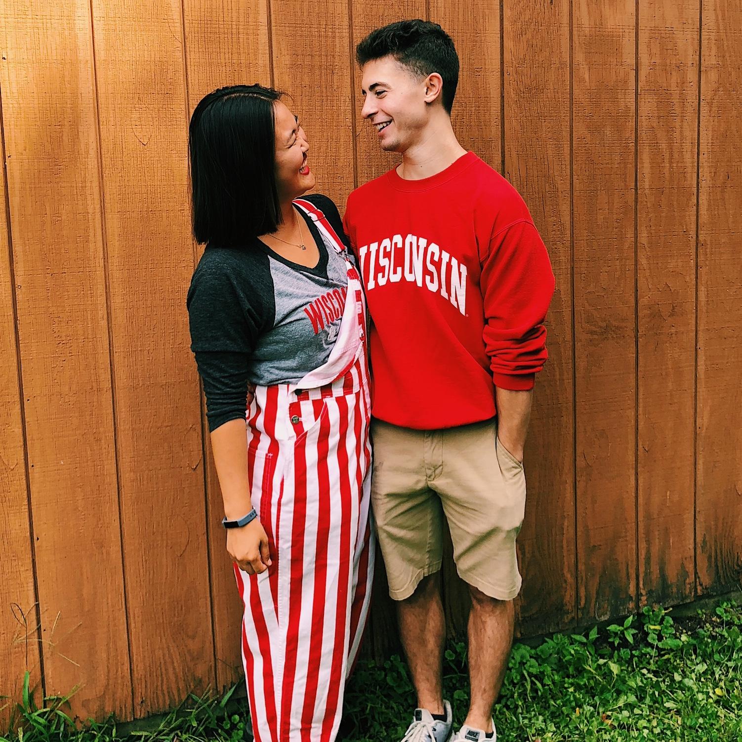 Game day at our alma mater. Go Badgers!