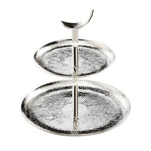 Drop 2-tier Serving Tray