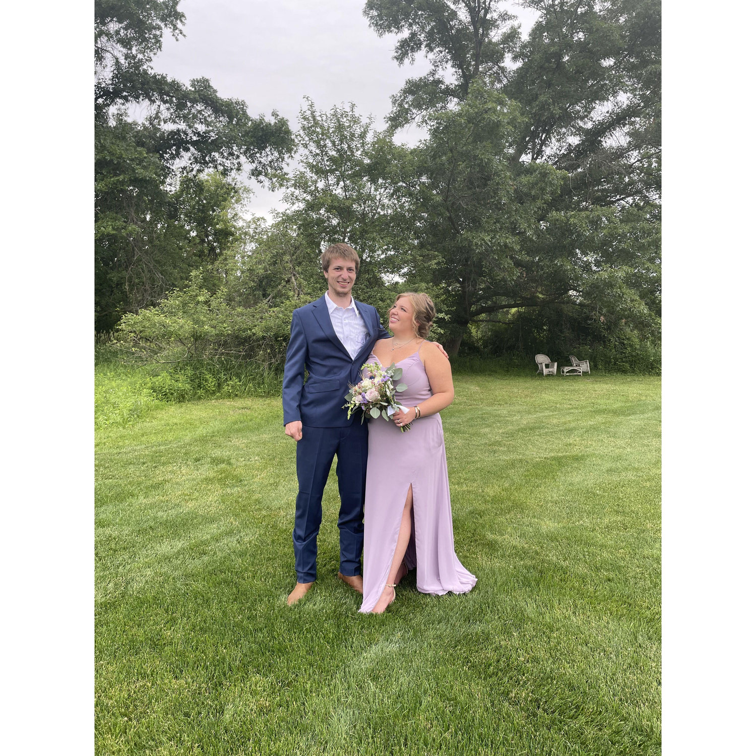 Kassidy's brothers wedding. ~June 2024