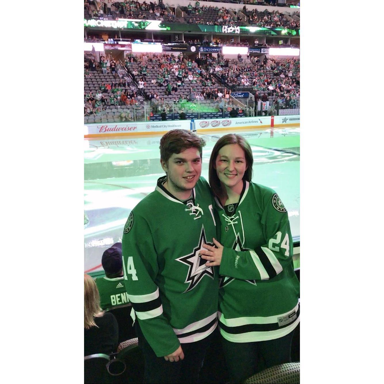 Birthday Hockey games have always been our yearly tradition.