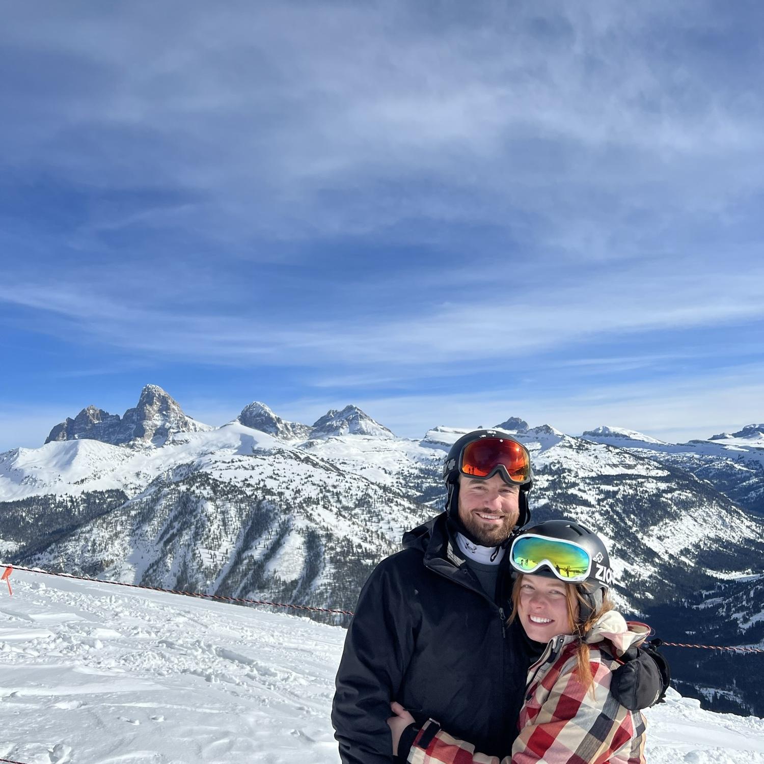 Grand Targhee February 2023. Perfect blue bird day!