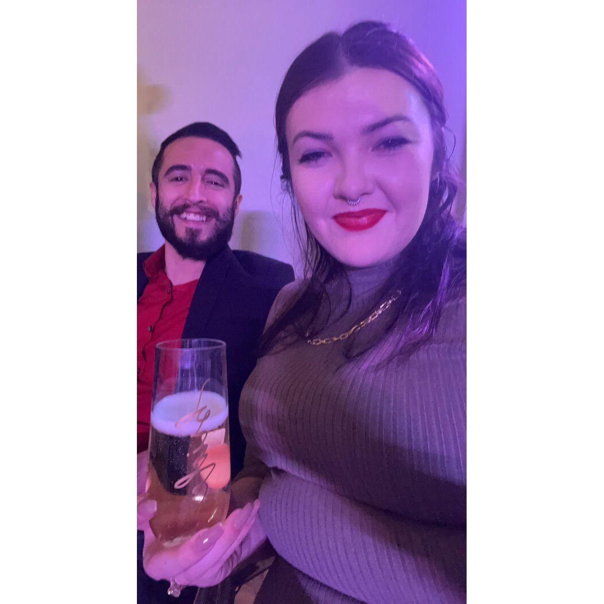 shoutouts and champagne!