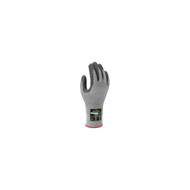 Showa Cut Resistant Coated Gloves, Cut Level A3 ,Dipped ,Latex ,Rough ,XL 1 PR