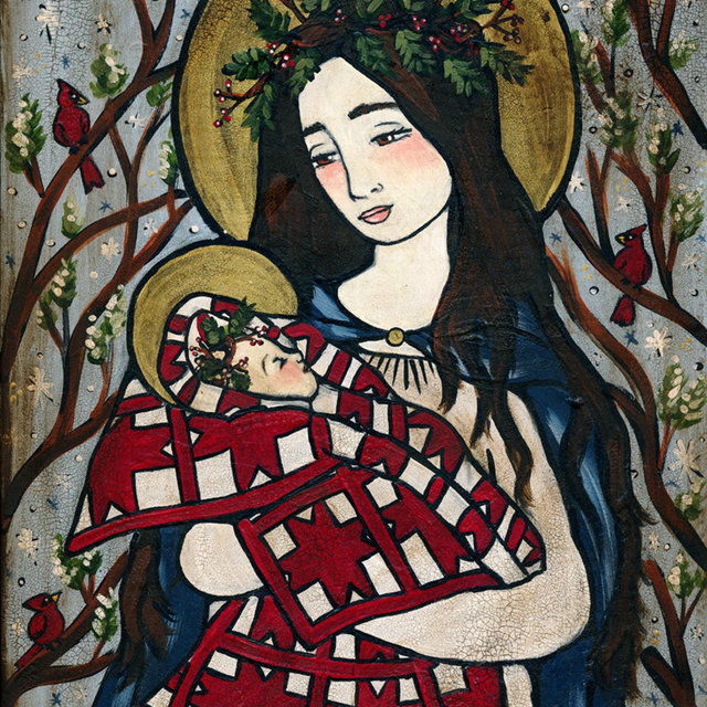 Woodland Madonna 8x10" PRINT