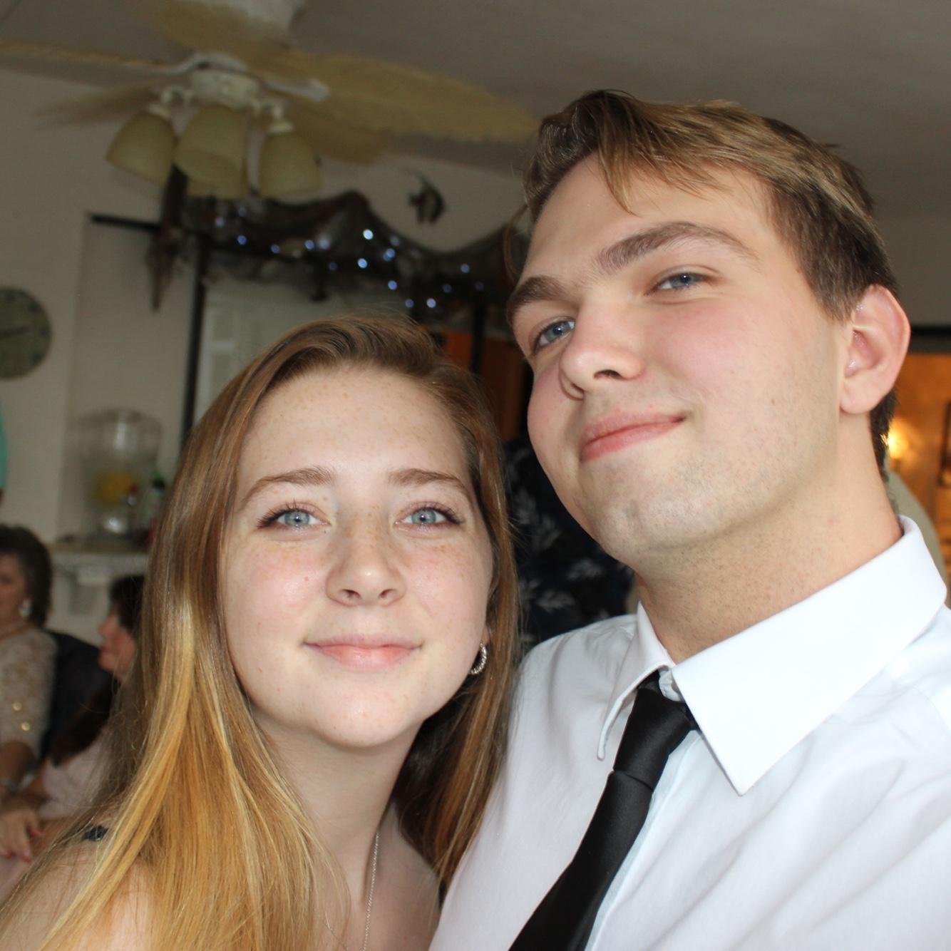 The first wedding we attended together