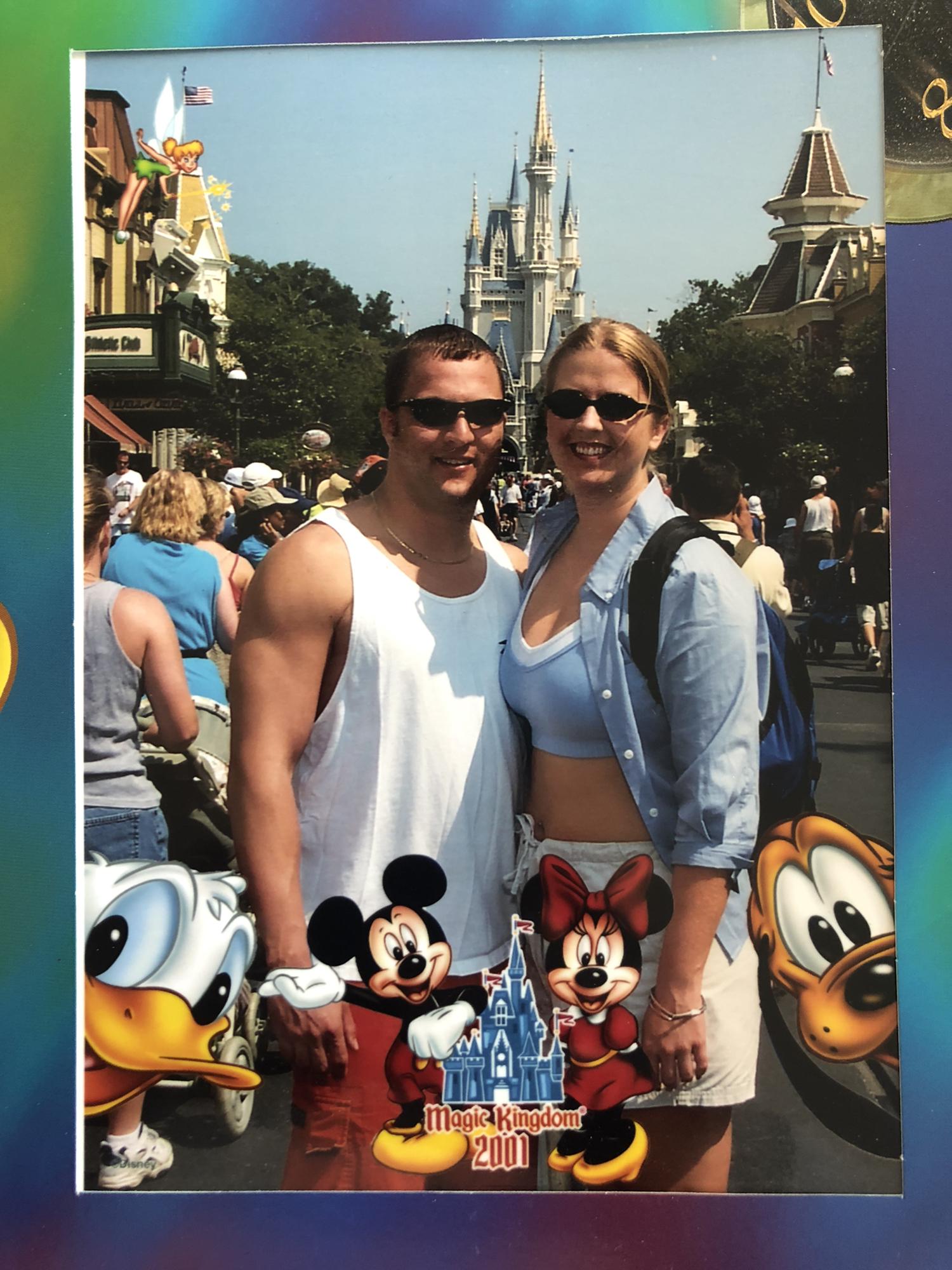 Disney World in 2001.