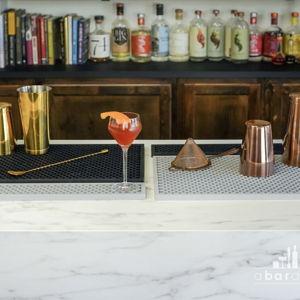 Black Silicone Bar Mat | Bar Mat – A Bar Above