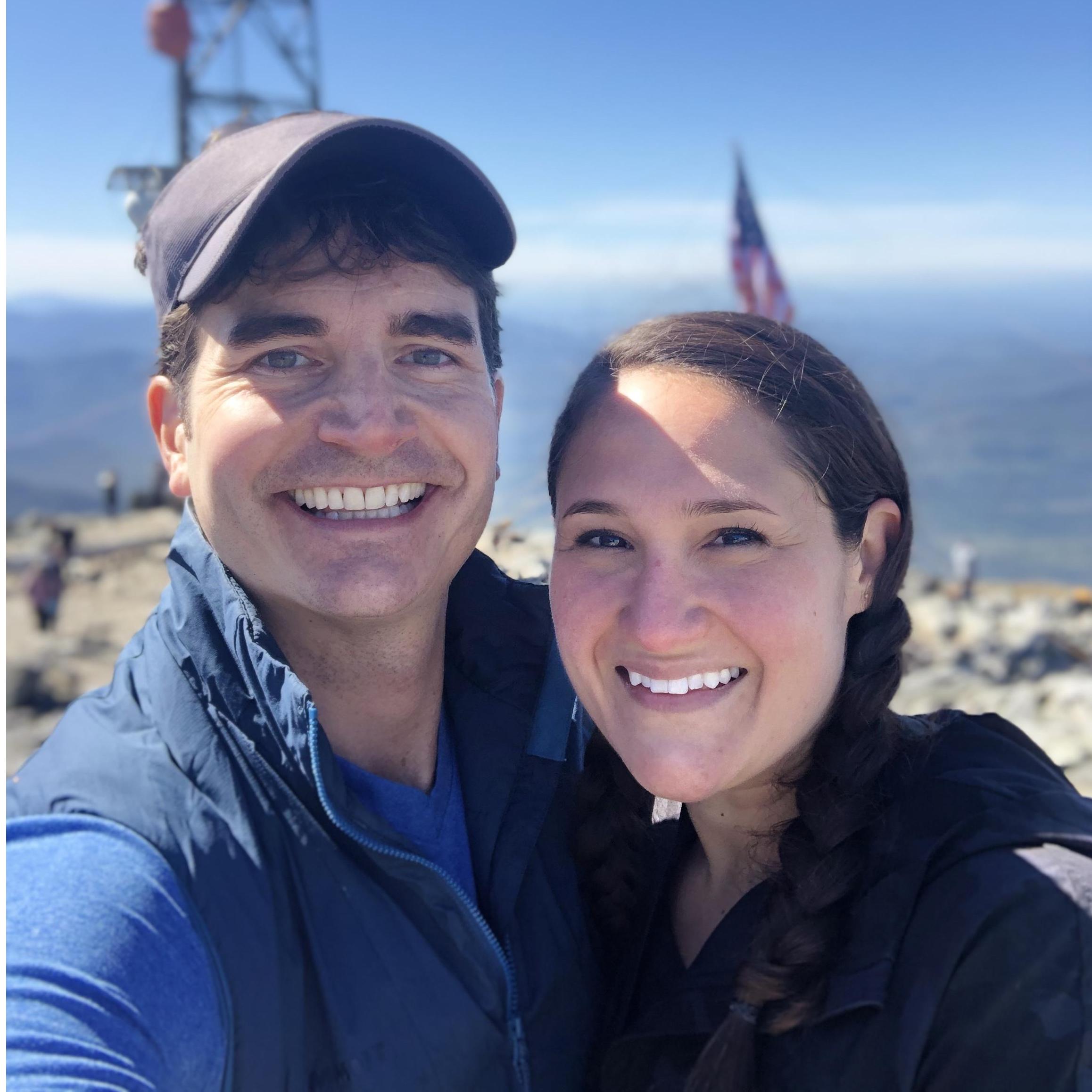 Hiking Mt. Washington on Nikki’s Birthday