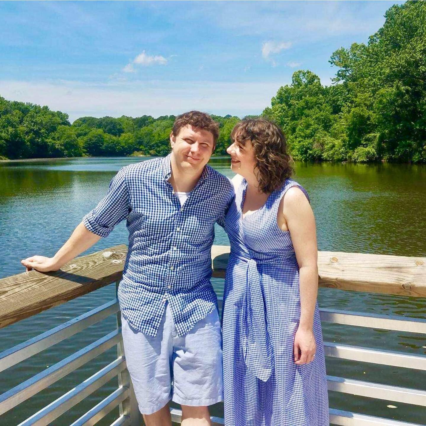 Our DIY engagement photo in Memphis!