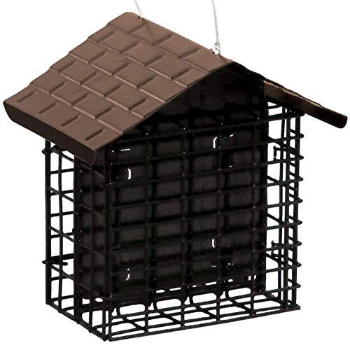 Stokes Select Suet Bird Feeder, Two Cake Suet Buffet with Weather Guard Roof (Pack of 2)