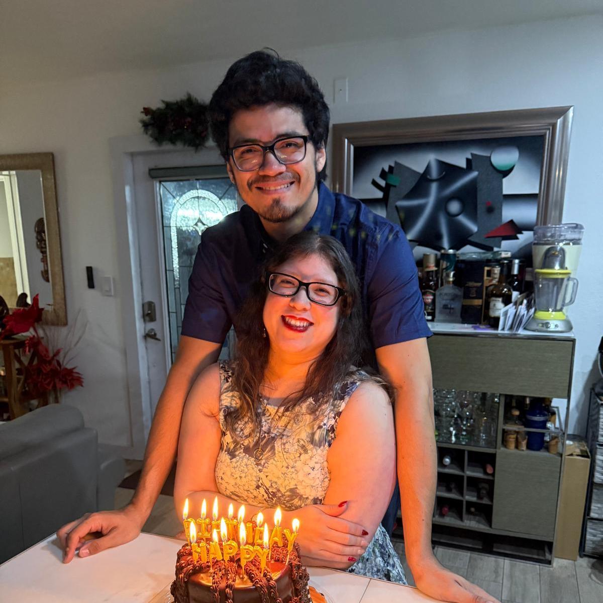 Celebrating Mary's latest birthday. January 2026.