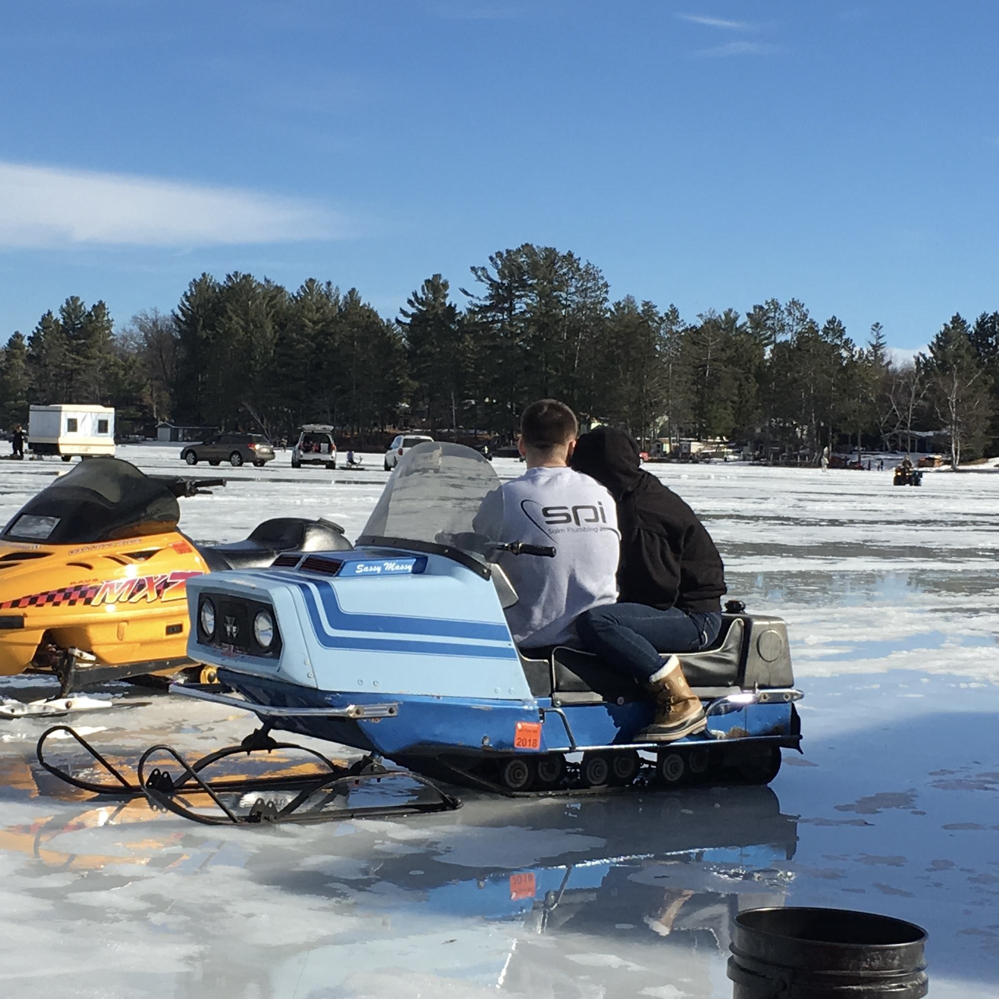 February 18, 2017 - Ice Fishing in Crivitz, WI