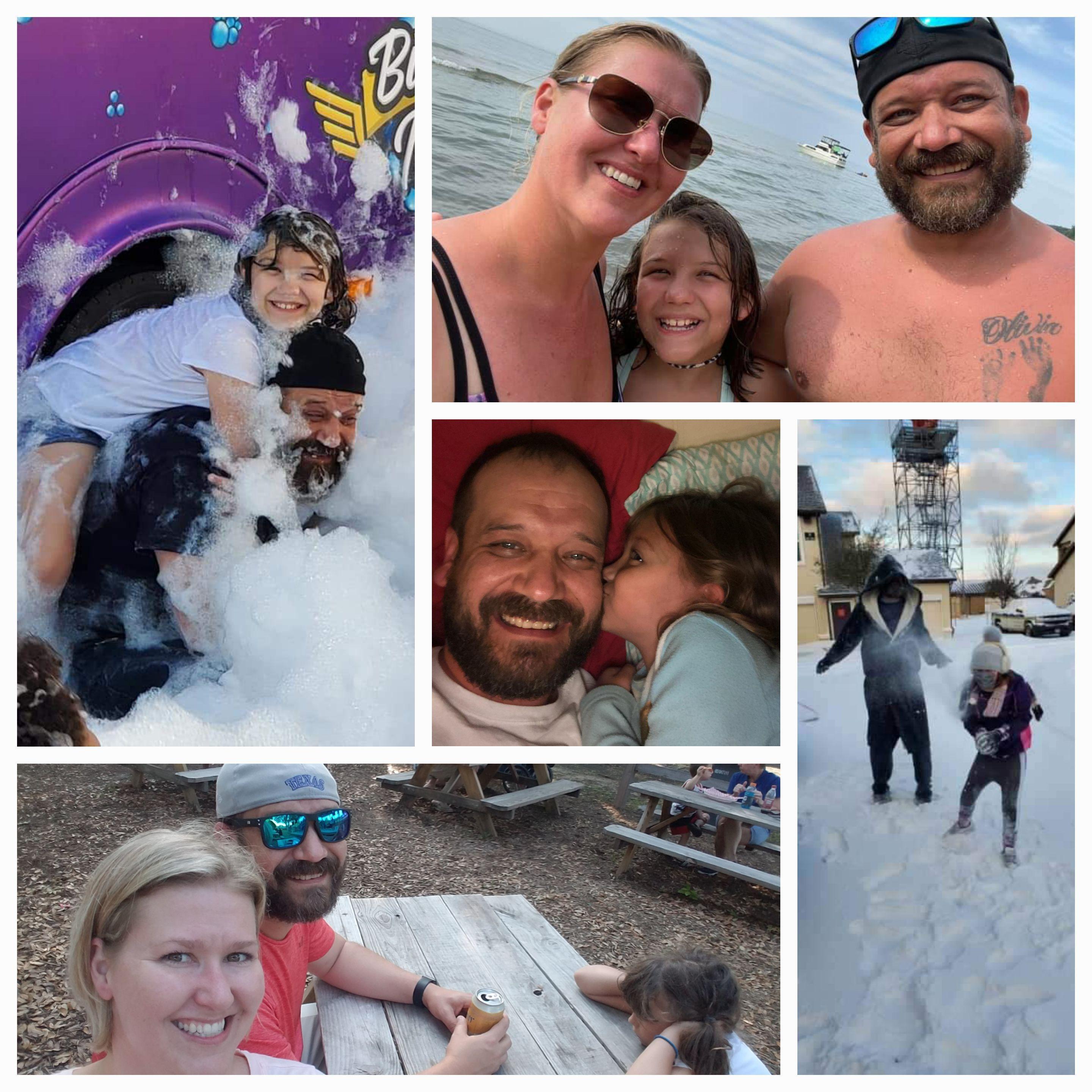 BUBBLES! BEACH! SNOW! KISSES! And a little fun (for some) at the rail yards.