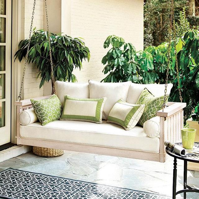 Sunday Porch Swing with Cushions