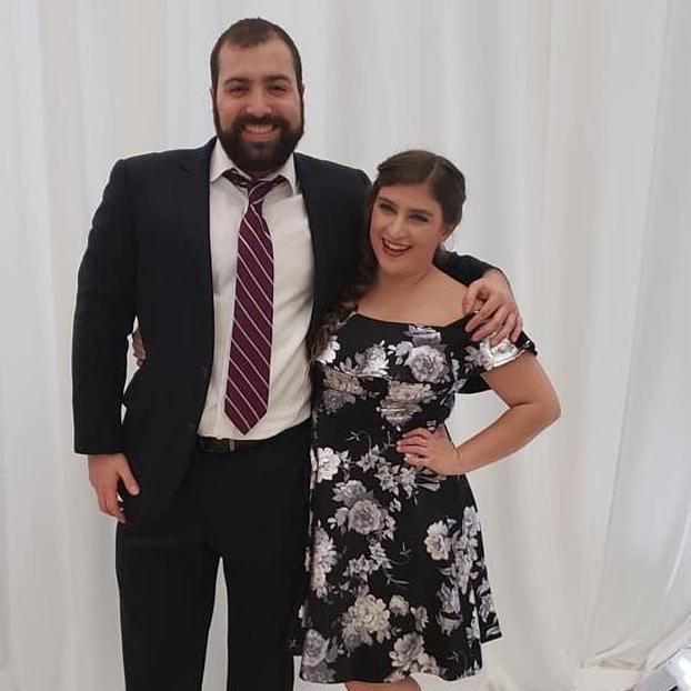 Our first wedding.