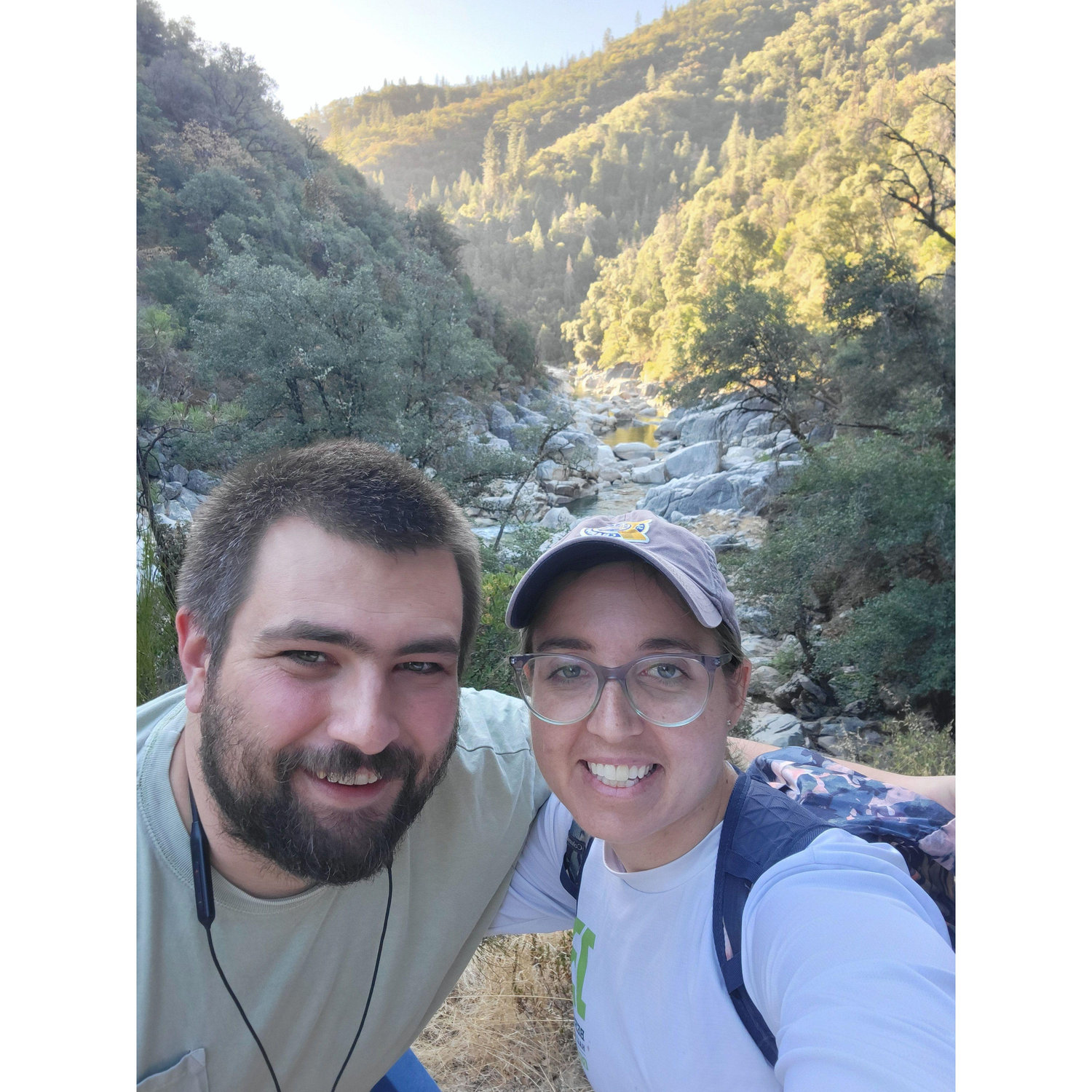 "The mountains are calling....and [we] must go." Hiking is one of our favorite things to do together.