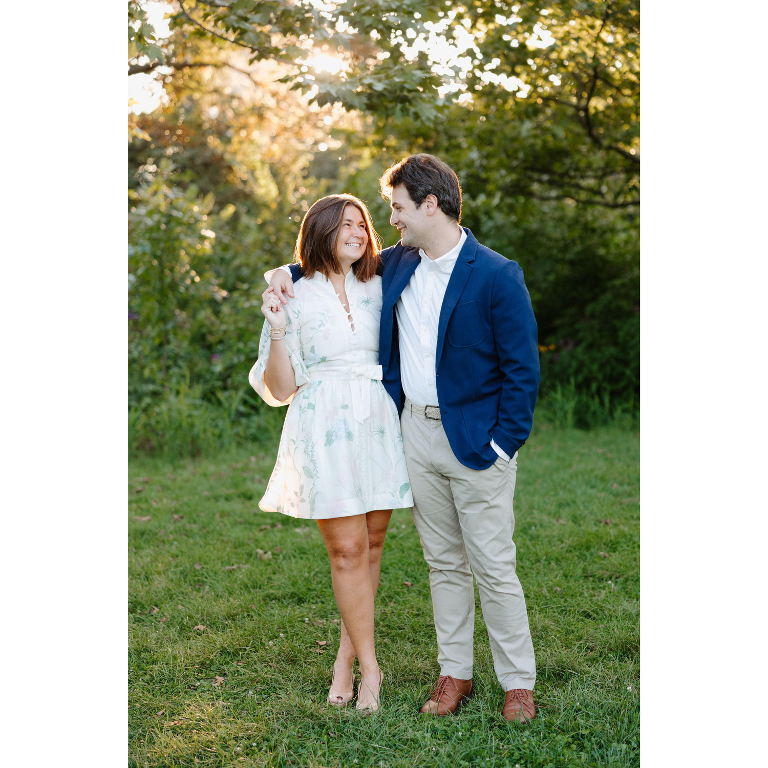 Fall 2025: Engagement photoshoot in Lincoln Park.