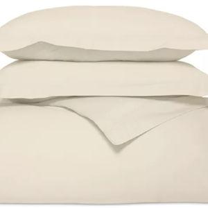 Boll & Branch Signature Organic Cotton Hemmed Duvet Set, Color: Natural, King/California King | Bloomingdale's Boll & Branch