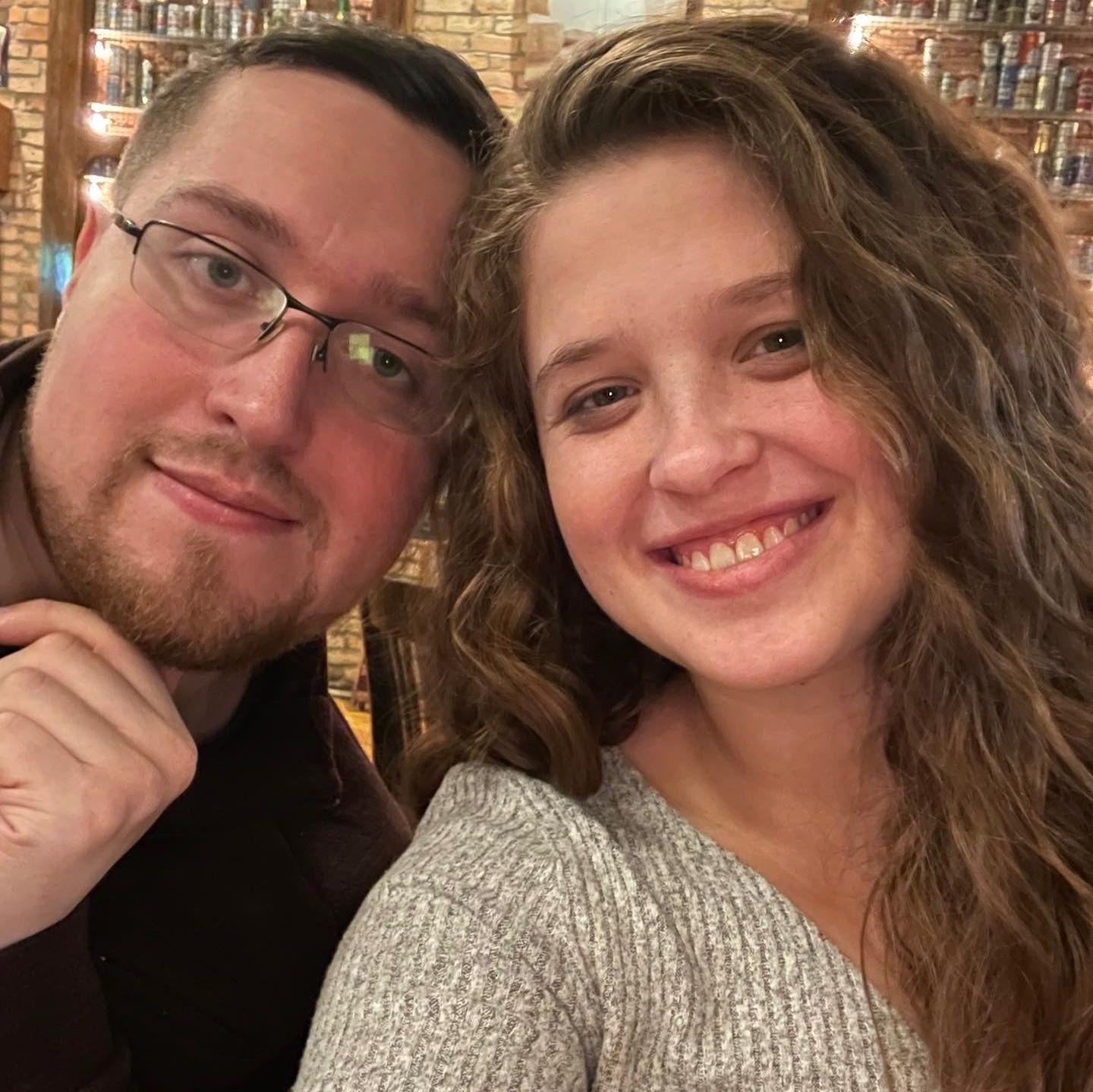 This was when we celebrated our one year anniversary of dating together.