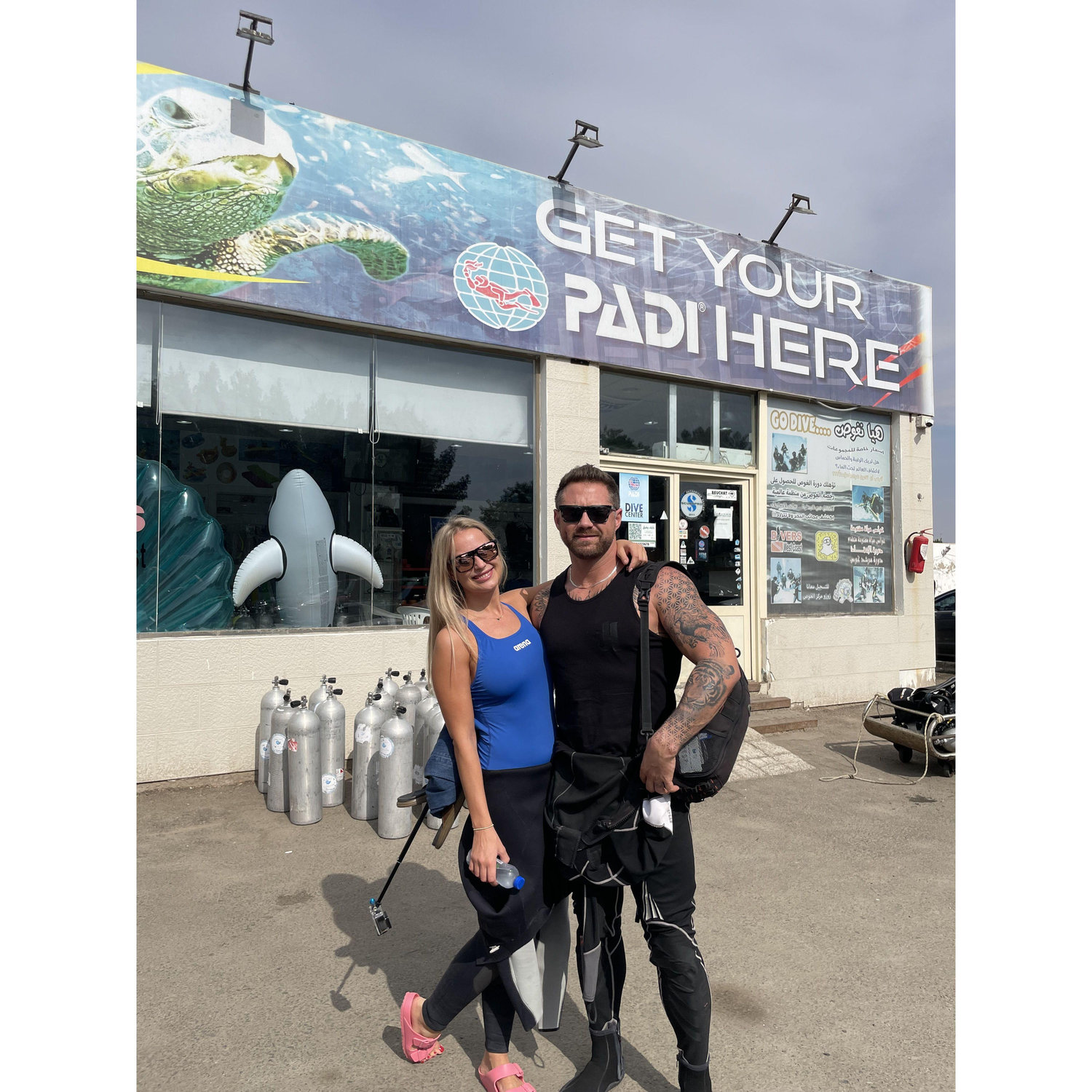 EN: Our Saudi scuba diving adventure
PL: Nasze wspólne nurkowanie w Arabii Saudyjskiej 🌊🤿