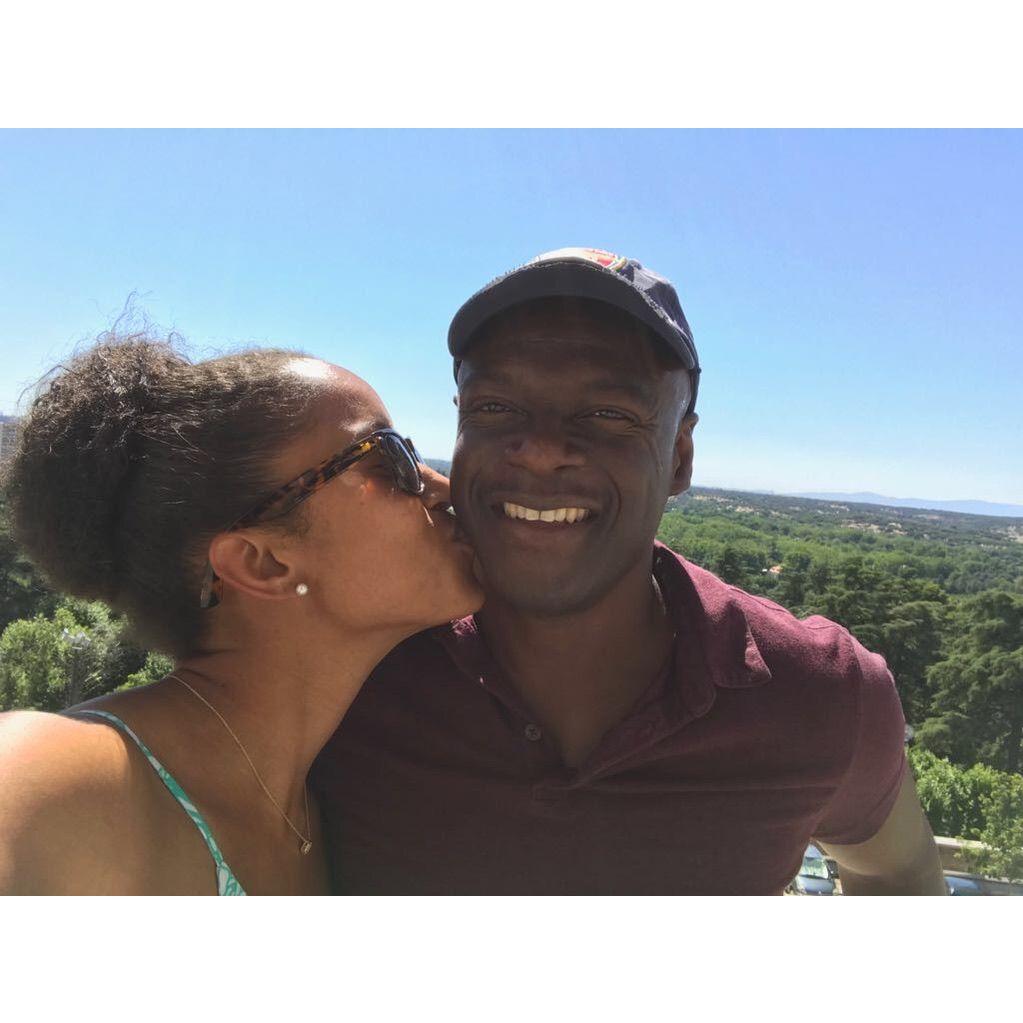 Our first trip together to Madrid, Spain in 2017
