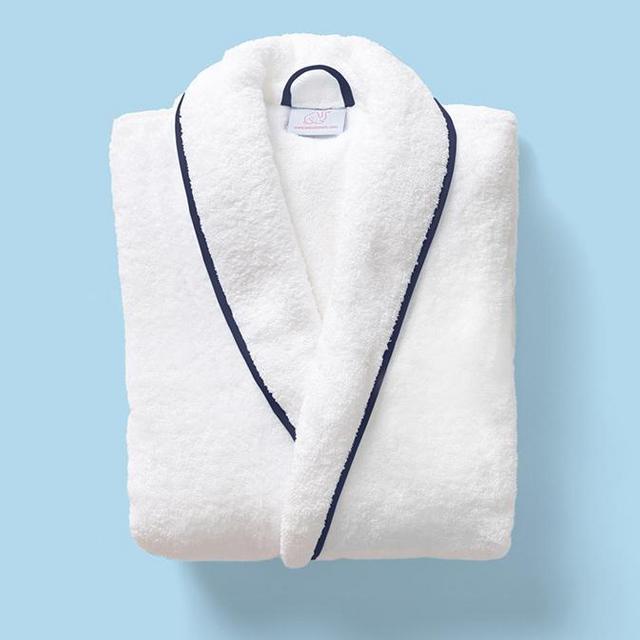 Weezie - Men's Long White Robe